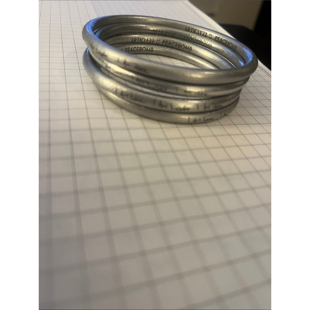 Bomb to Bracelet - Be the LIGHT Bangle