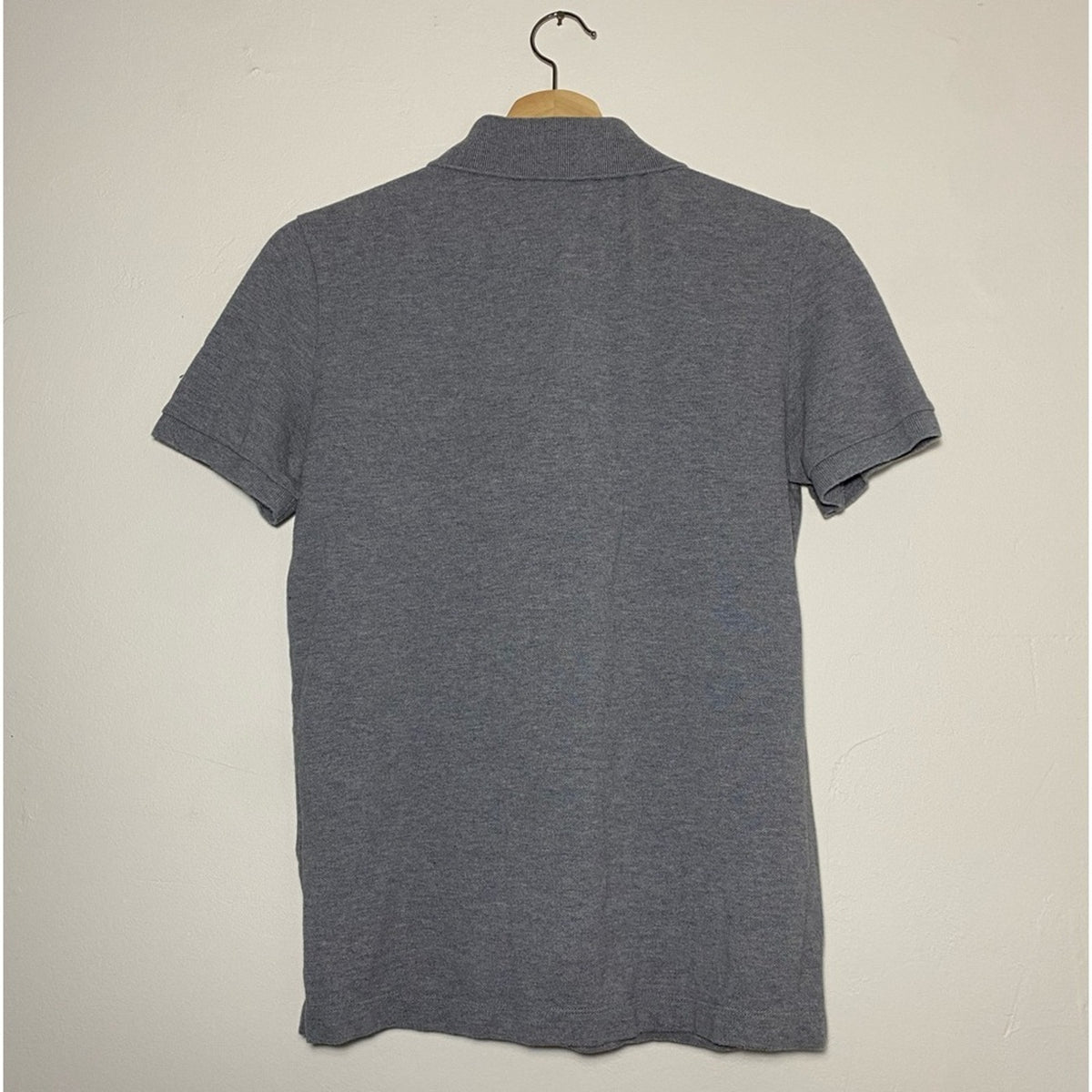 Lacoste Polo Shirt | Size Small | Grey | Slim Fit (Barely Worn)