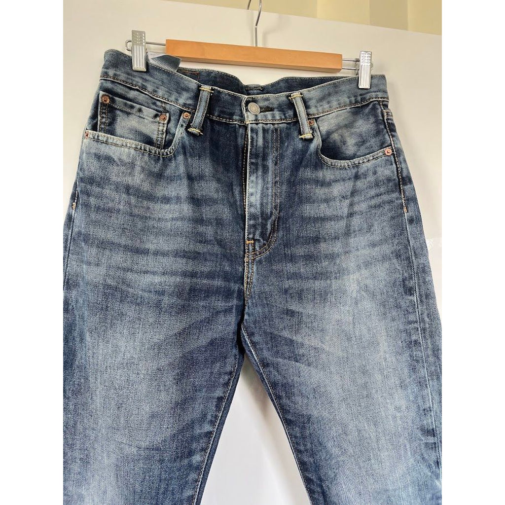 Levi's 522 Slim Taper Jeans 32x32 mens Med wash Faded Discontinued 2014