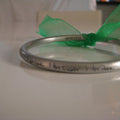 Bomb to Bracelet - Be the LIGHT Bangle