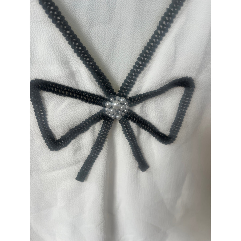 Karl Lagerfeld Paris Bow Top