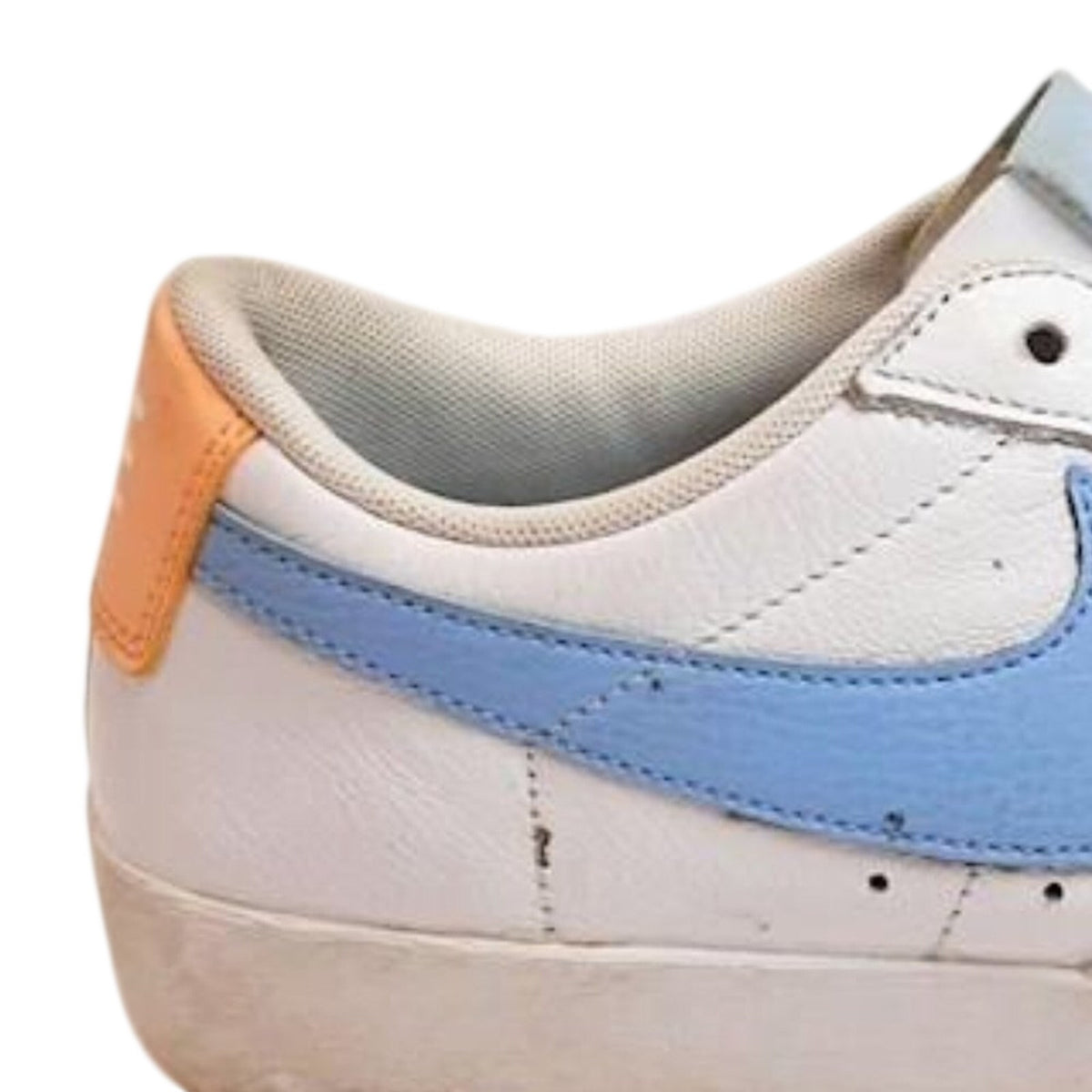 Nike Blazer Low LE | White/Psychic Blue/Peach | Women’s 10.5 / Men’s 9
