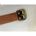 Vintage ETRO Appenzeller Belt Cow Swiss Folk Studded Leather Size 40