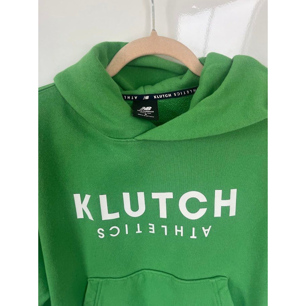 New Balance x Klutch Athletics Collaboration Kelly Green Fleece Hoodie | S