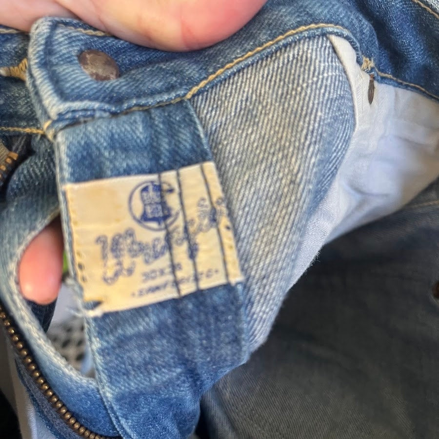 Museum Grade Vintage 1950s Wrangler Blue Bell 11MWZ Jeans Sanforized 30x34