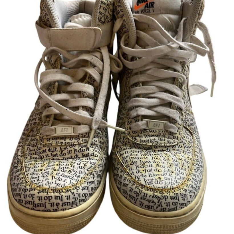 Nike Air Force 1 High "Just Do It" Pack | White | AQ9648-100  Size 11