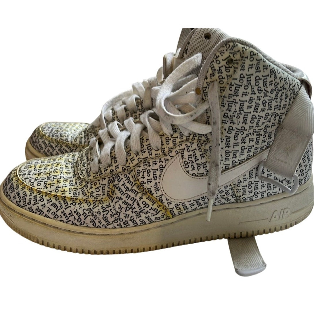 Nike Air Force 1 High "Just Do It" Pack | White | AQ9648-100  Size 11