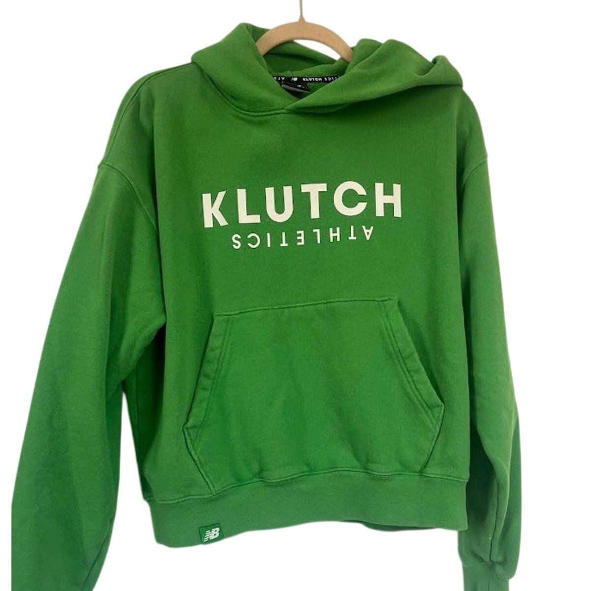 New Balance x Klutch Athletics Collaboration Kelly Green Fleece Hoodie | S