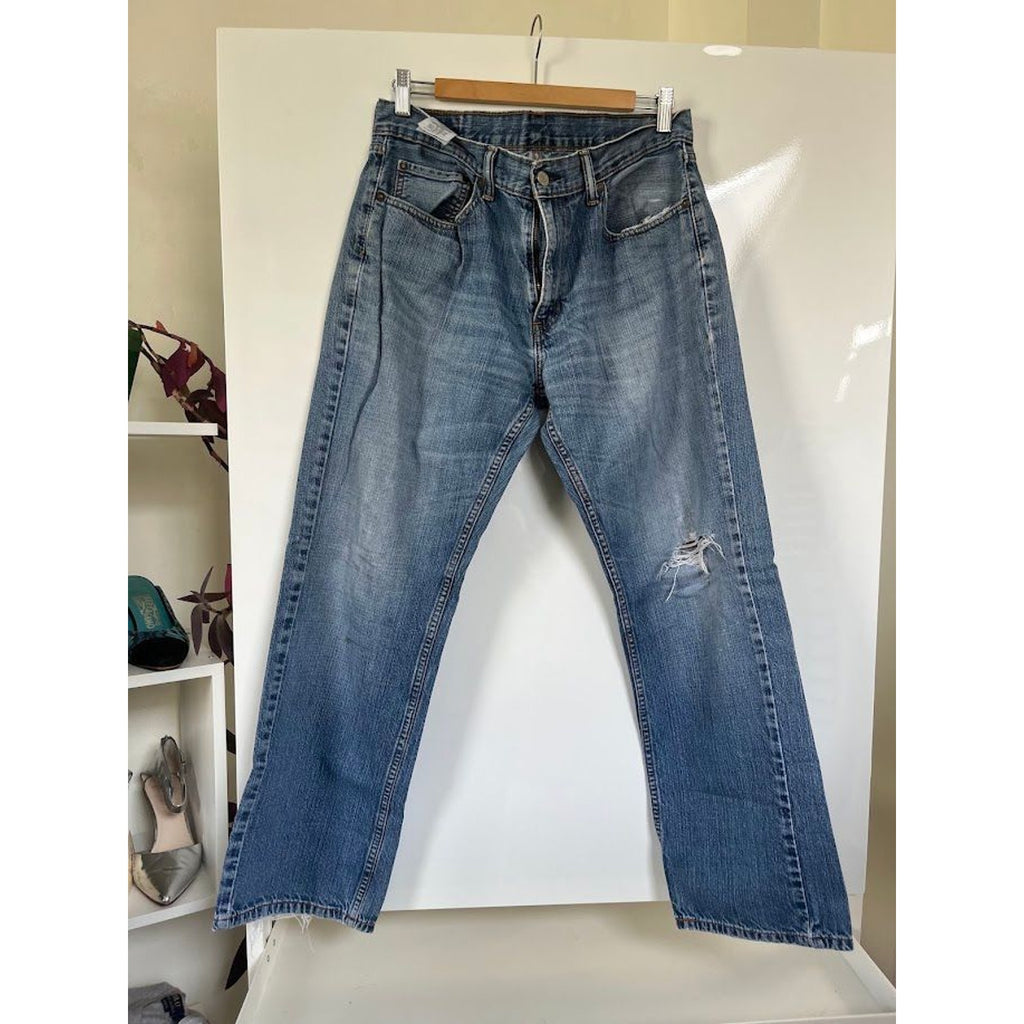 Vintage Levi's 559 Relaxed Straight Jeans 34x32 1998