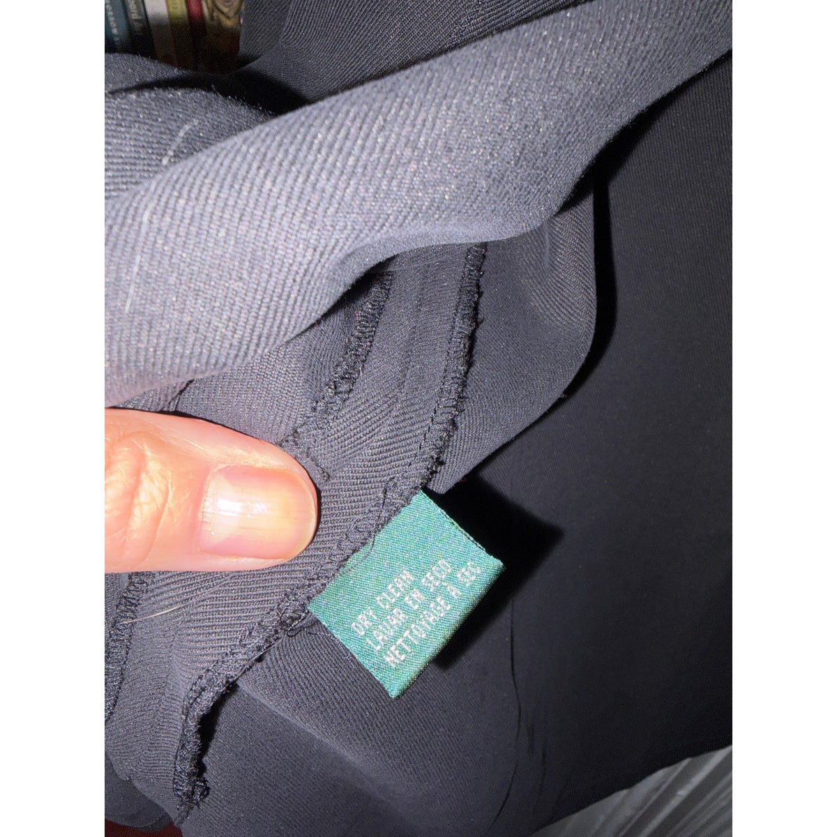 Vintage Lauren Ralph Lauren 100% Silk Black Mandarin Jacket Frog Closure L