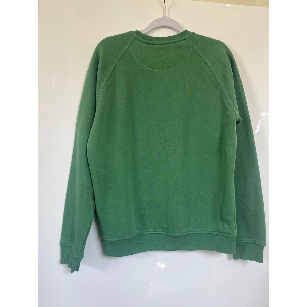 2024 Adidas Originals Adicolor Essentials Crewneck Sweatshirt in Preloved Green (Style IY4934 / ODY001).