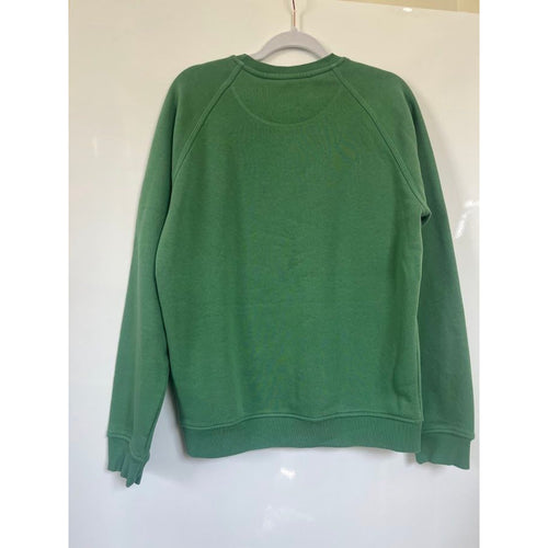 2024 Adidas Originals Adicolor Essentials Crewneck Sweatshirt in Preloved Green (Style IY4934 / ODY001).