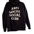 Anti Social Social Club ASSC Hoodie Black 3XL Logo Made in USA Streetwear