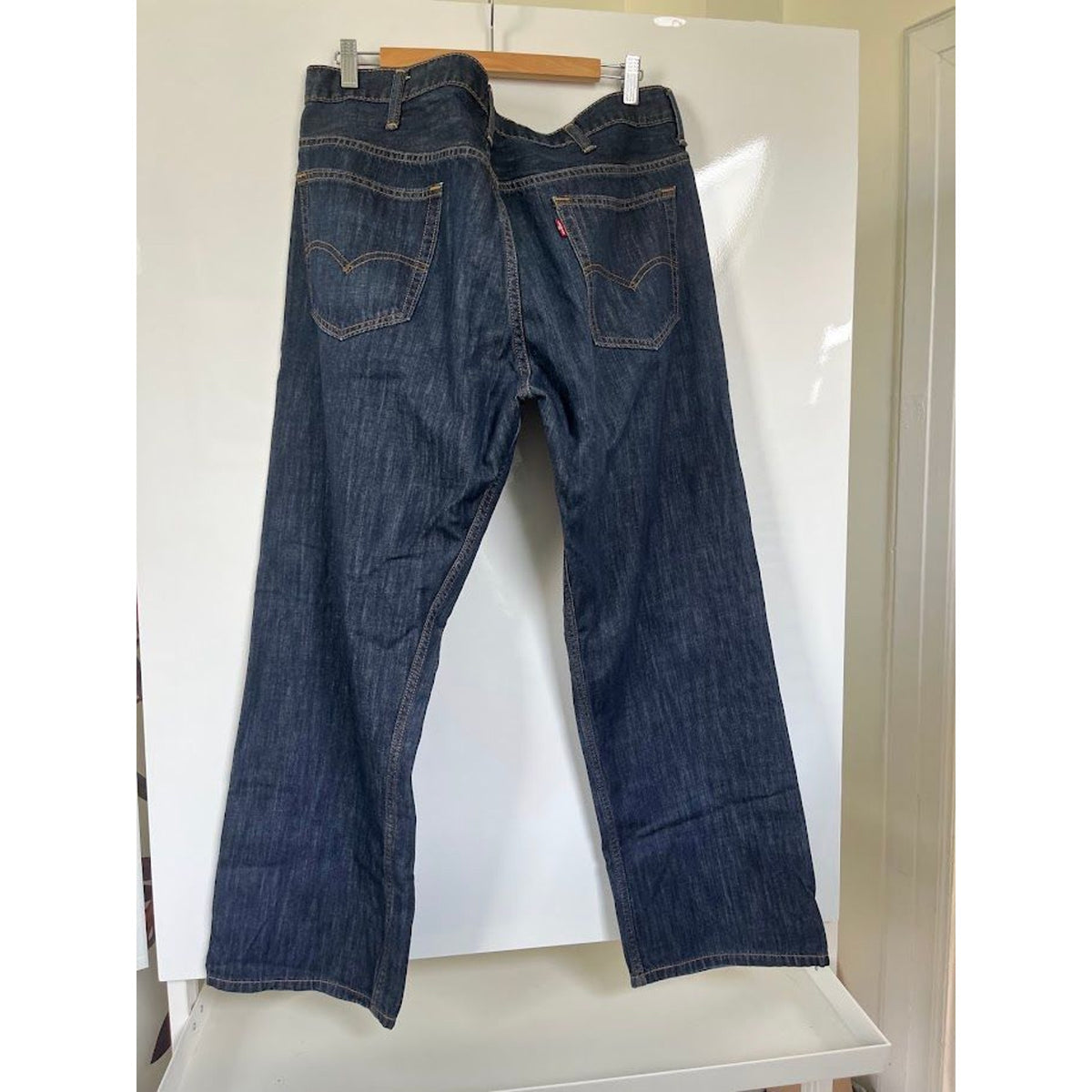 Levi's 569 Lose Straight Men's jeans  — 38x32 Blue Dark Wash