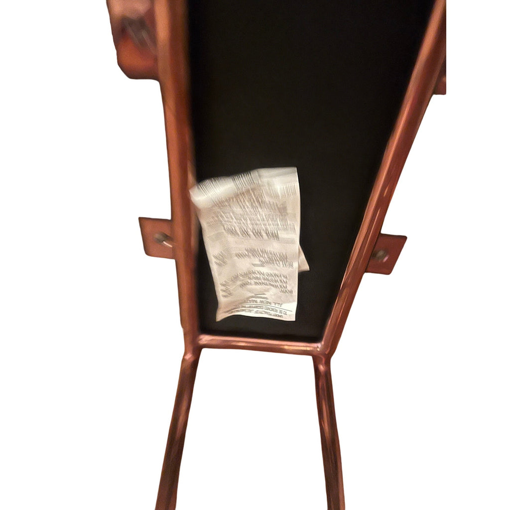 Sunday Pick. North Hoboken. Pair of Anthropologie Barrel Chairs. Rose Gold Frame